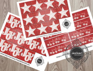 RUSTIC CHRISTMAS, Master Pack, Instant Download